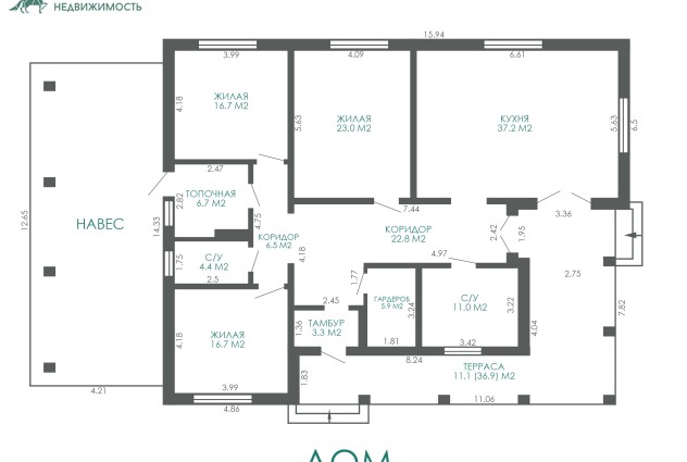 Фото Дом в окружении березовой рощи — 99