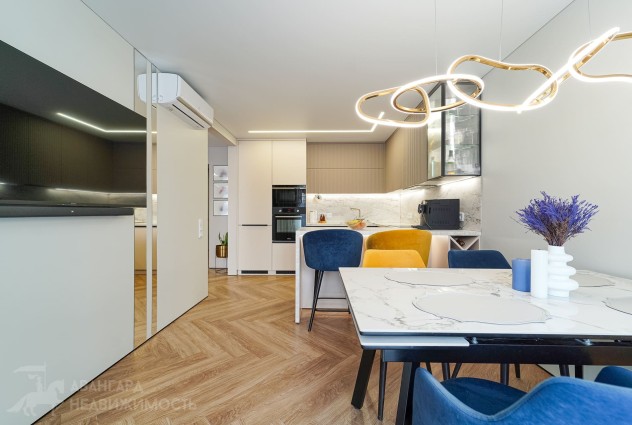 Фото Премиальная 4-комнатная квартира с террасой аг. Колодищи, ЖК «Зелёная гавань» — 1