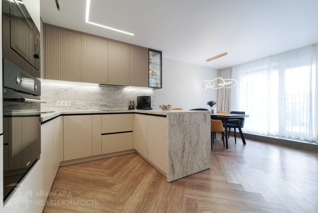 Фото Премиальная 4-комнатная квартира с террасой аг. Колодищи, ЖК «Зелёная гавань» — 3