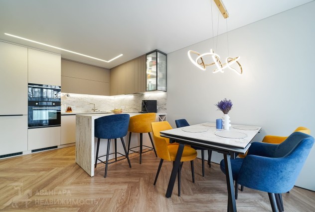 Фото Премиальная 4-комнатная квартира с террасой аг. Колодищи, ЖК «Зелёная гавань» — 5