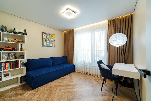 Фото Премиальная 4-комнатная квартира с террасой аг. Колодищи, ЖК «Зелёная гавань» — 43