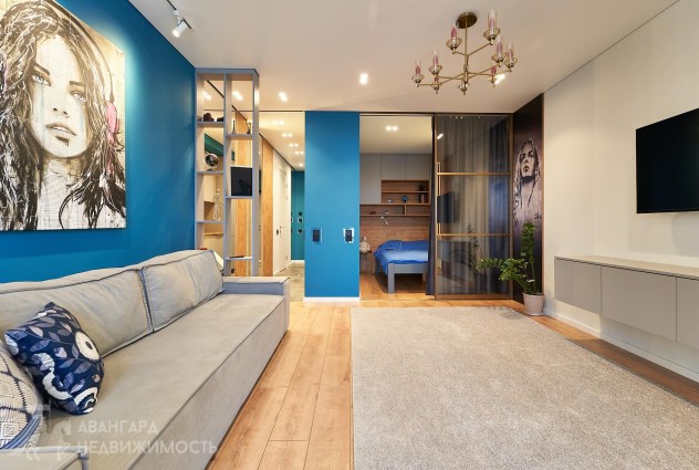 Фото Светлая видовая квартира с новым ремонтом возле парка — 27