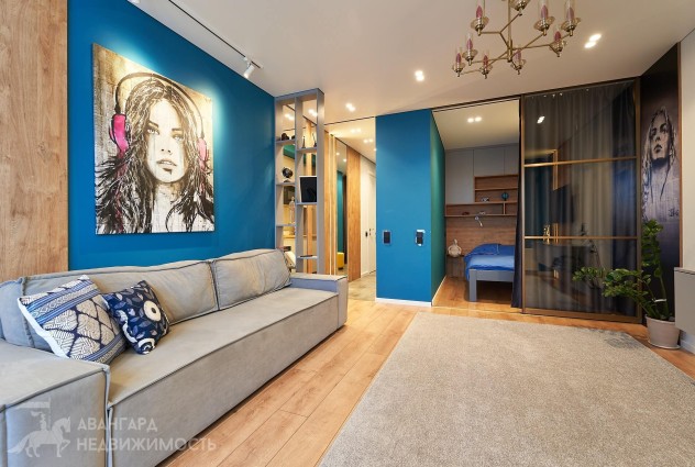 Фото Светлая видовая квартира с новым ремонтом возле парка — 29