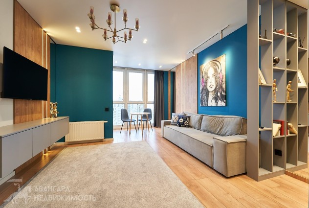 Фото Светлая видовая квартира с новым ремонтом возле парка — 37