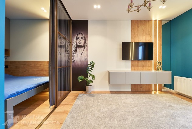 Фото Светлая видовая квартира с новым ремонтом возле парка — 43