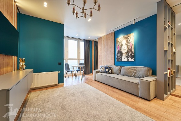 Фото Светлая видовая квартира с новым ремонтом возле парка — 45