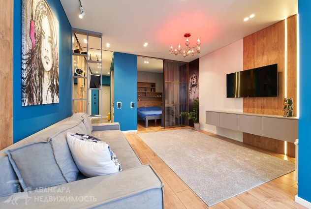 Фото Светлая видовая квартира с новым ремонтом возле парка — 67