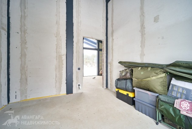 Фото Новый современный дом, граничащий с лесом. — 43