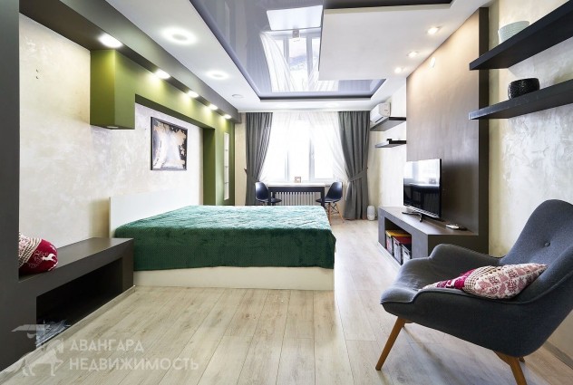 Фото 1-комнатная квартира с мебелью и техникой! — 3