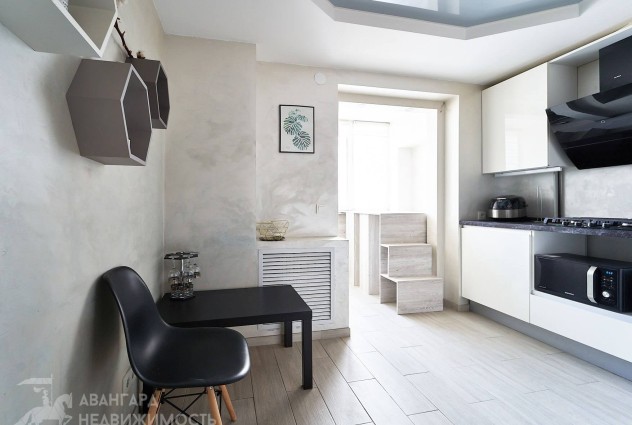 Фото 1-комнатная квартира с мебелью и техникой! — 9