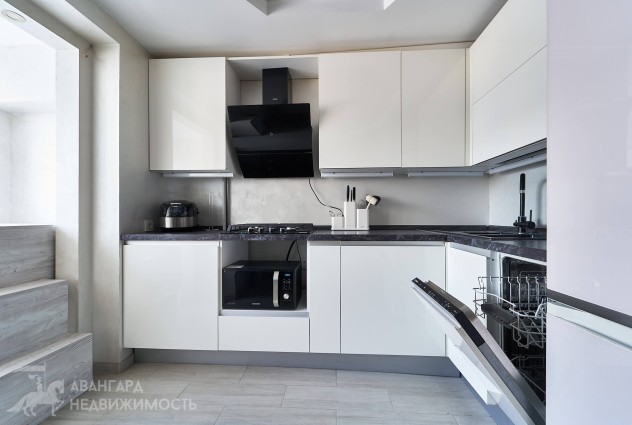 Фото 1-комнатная квартира с мебелью и техникой! — 11