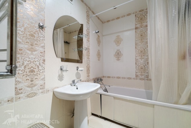 Фото 3-комнатная квартира с ремонтом в живописном районе "Степянка" — 13