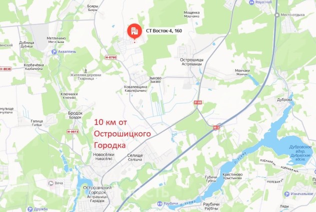 Фото Продается участок рядом с Острошицким Городком, ст Восток-4 — 37