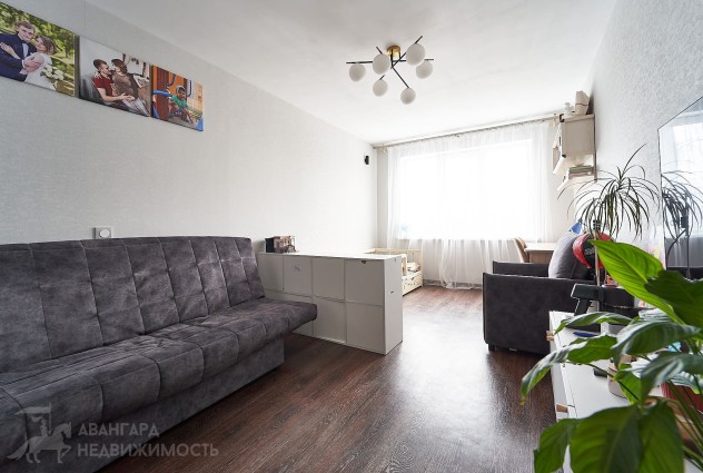 Фото Уютная 1 ком. квартира с ремонтом. Рядом с домом лесопарк «Медвежино» — 15