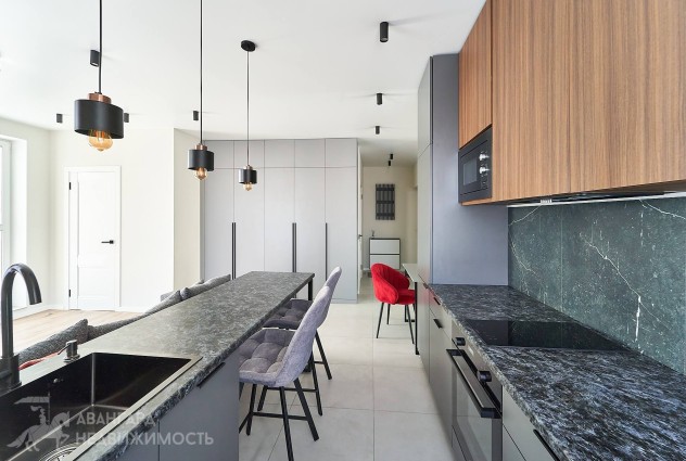 Фото 2-комнатная с отличным ремонтом на 24-м этаже — 7