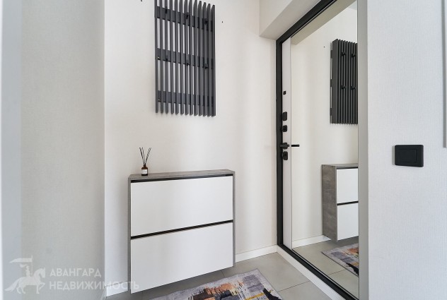 Фото 2-комнатная с отличным ремонтом на 24-м этаже — 11