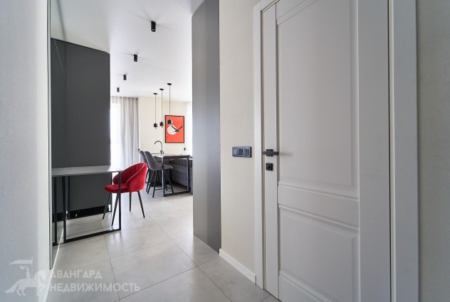 Фото 2-комнатная с отличным ремонтом на 24-м этаже — 13