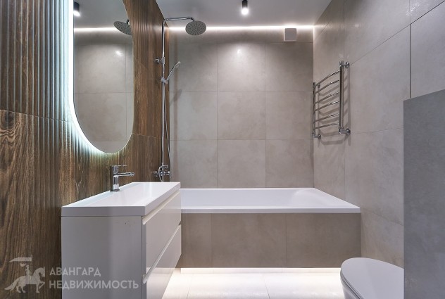 Фото 2-комнатная с отличным ремонтом на 24-м этаже — 35