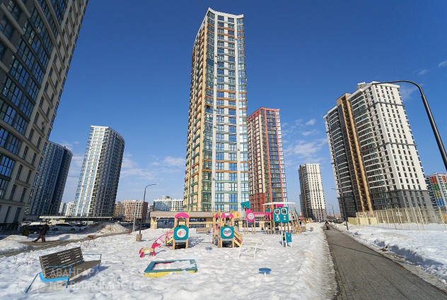 Фото 2-комнатная с отличным ремонтом на 24-м этаже — 47