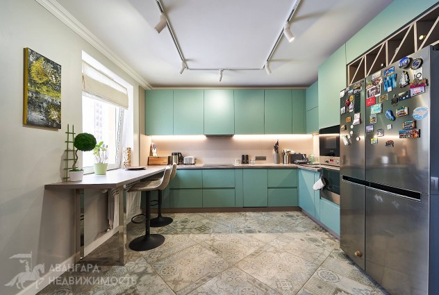 Фото Просторная квартира с ремонтом рядом с Лошицким парком! — 15