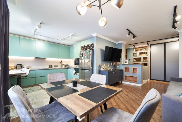 Фото Просторная квартира с ремонтом рядом с Лошицким парком! — 27