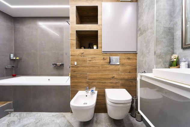 Фото Просторная квартира с ремонтом рядом с Лошицким парком! — 35