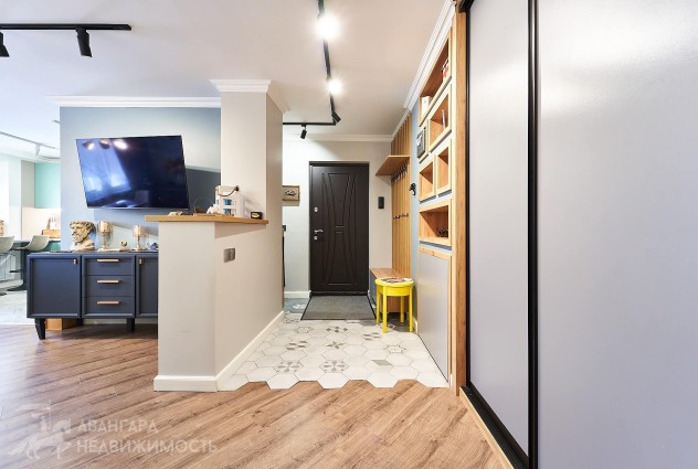 Фото Просторная квартира с ремонтом рядом с Лошицким парком! — 45