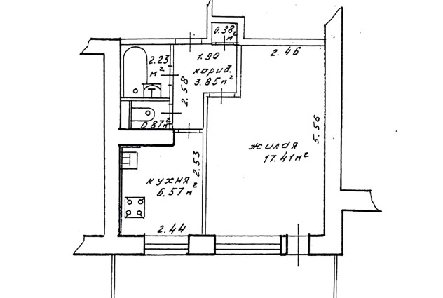 Фото Продается 1-комнатная квартира по адресу Кольцова, 32  — 39