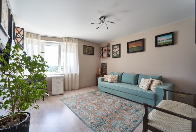 Фото 2-комнатная квартира с отличным ремонтом ул. Бумажкова 37А — 29