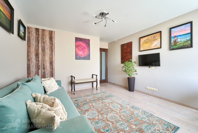 Фото 2-комнатная квартира с отличным ремонтом ул. Бумажкова 37А — 33