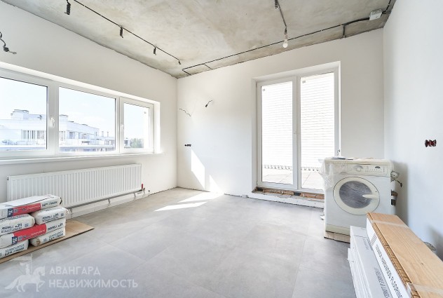 Фото 2 ком. квартира с террасой и камином — 21