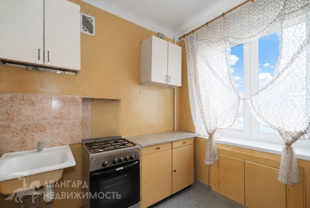Фото  4 минуты до метро: светлая 2-комнатная в доме после капремонта — 17