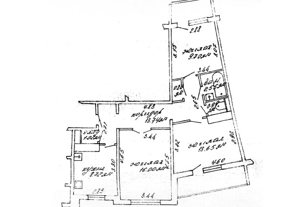 Фото Рядом метро! Квартира для дружной семьи — 57
