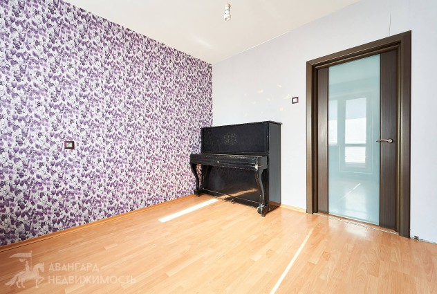 Фото Рядом метро! Квартира для дружной семьи — 23