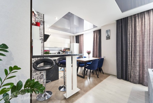 Фото 3-комнатная квартира с ремонтом в Степянке. — 19