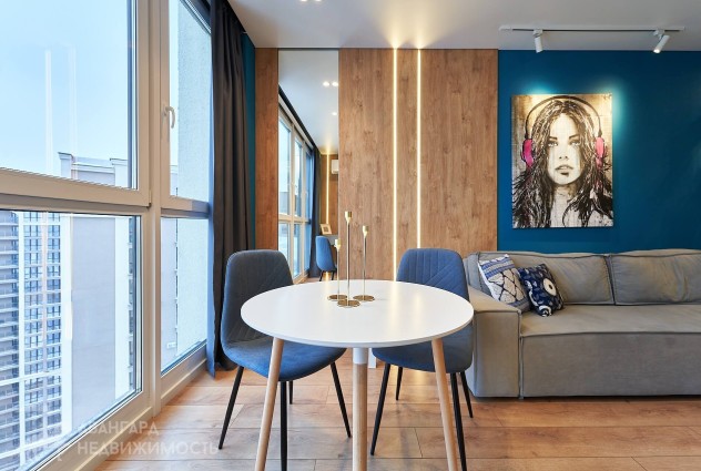 Фото  Первое заселение! Сдается евродвушка с панорамным видом  — 37