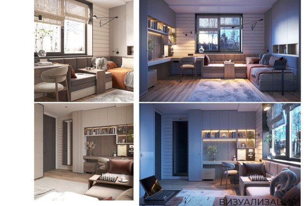 Фото Просторный и современный дом в ст Узборье-Строй  — 39