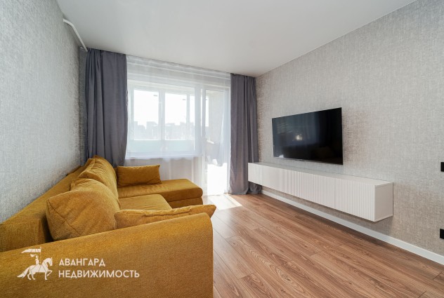 Фото 2-комн. квартира с современным новым ремонтом по адресу: пр-т. Газеты Звязда.4/3 — 13