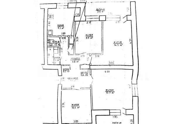 Фото Четырехкомнатная  квартира в аг Михановичи — 37