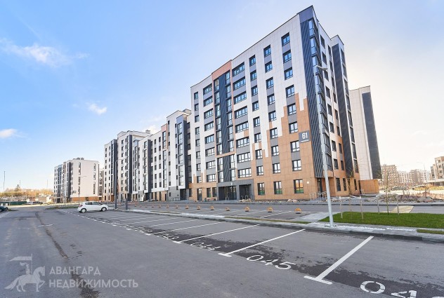 Фото Трех комнатная квартира в ЖК «Левада» по адресу ул. Нововиленская, 61 — 37