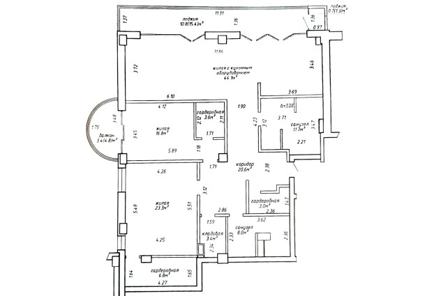 Фото Эксклюзивная квартира в историческом центре «Дом у Троицкого» — 103