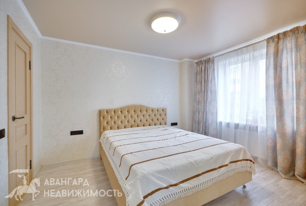 Фото 3-комнатная квартира 2017 года с отличным ремонтом на улице Червякова — 15