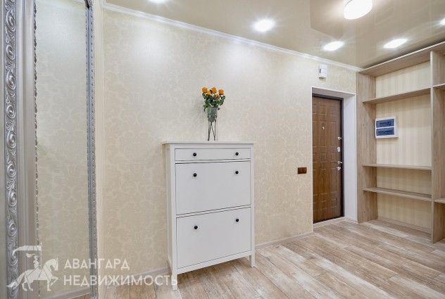Фото 3-комнатная квартира 2017 года с отличным ремонтом на улице Червякова — 31