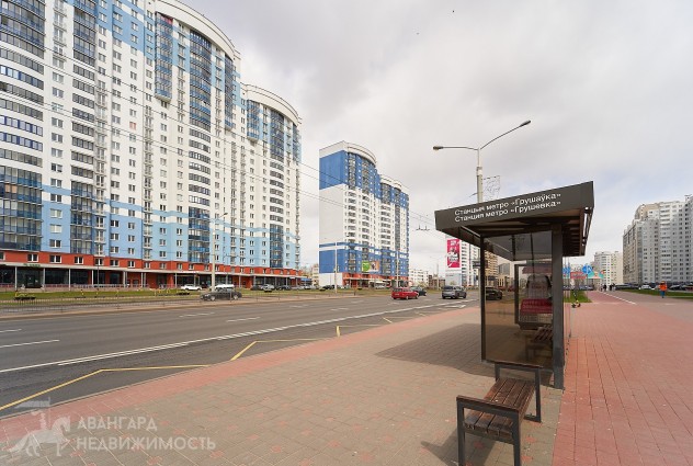 Фото Просторная 2-комн квартира, 200м до ст.м. Грушевка — 27