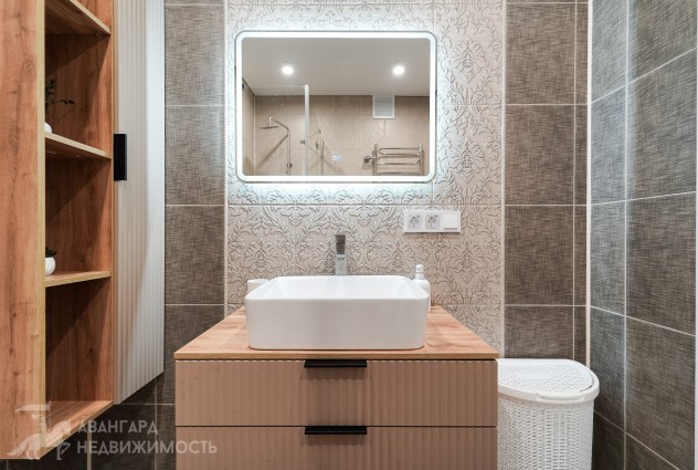 Фото Первое заселение! 2-комн. квартира в востребованном современном жилом комплекс «Маяк Минска»! — 29