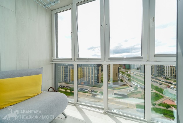 Фото Светлая 2-комнатная квартира 60,1 кв.м. с панорамным видом в Новой Боровой — 21