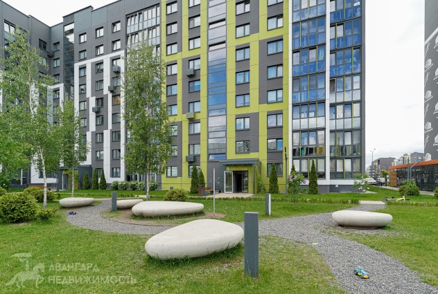 Фото Светлая 2-комнатная квартира 60,1 кв.м. с панорамным видом в Новой Боровой — 49