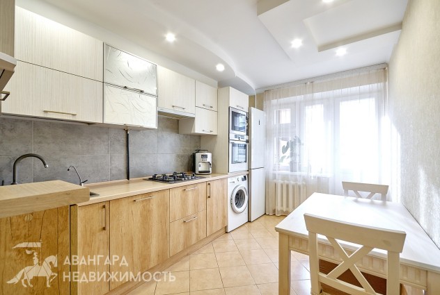 Фото 2-комнатная квартира с отличным, современным ремонтом в а.г. Михановичи — 1