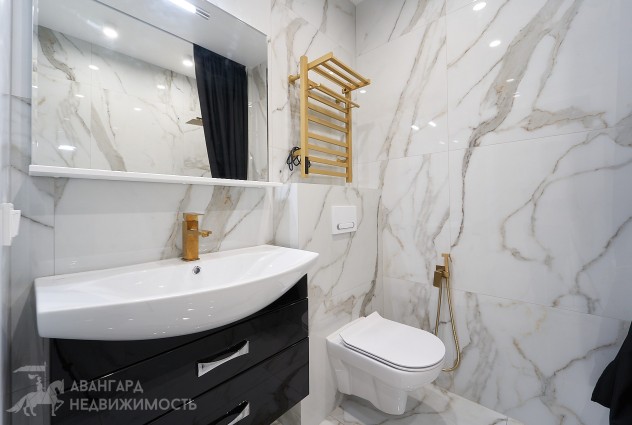 Фото Трёхкомнатная квартира (58,3м2). Центр, м. Аэродромная — 45