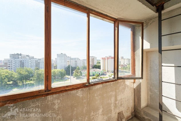 Фото Видовая 1-комнатная квартира в «Сухарево»  — 19